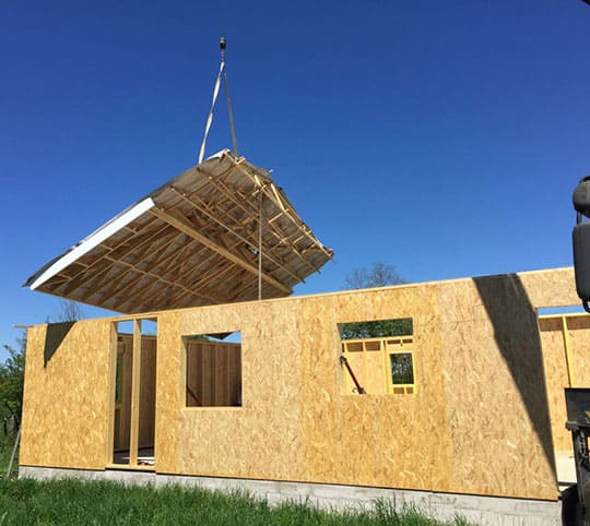 Vulc'Imper : construction écologique maison ossature bois à Clermont-Ferrand (63)