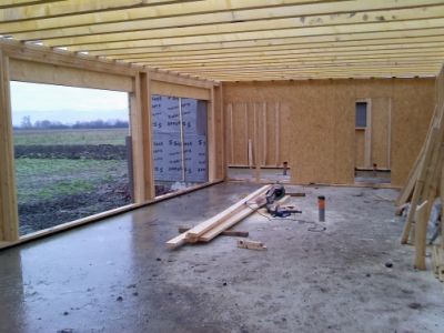 Construction Red Cedar, maison ossature bois 6
