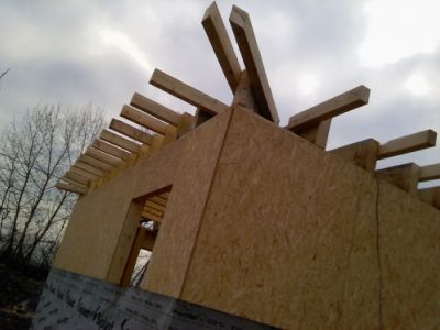 Construction Red Cedar, maison ossature bois 7