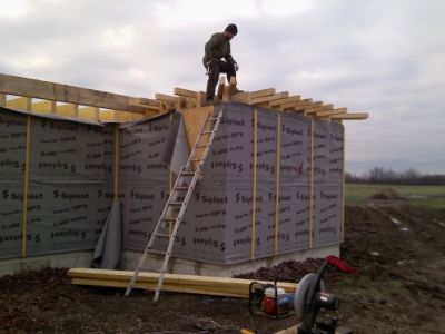 Construction Red Cedar, maison ossature bois 11